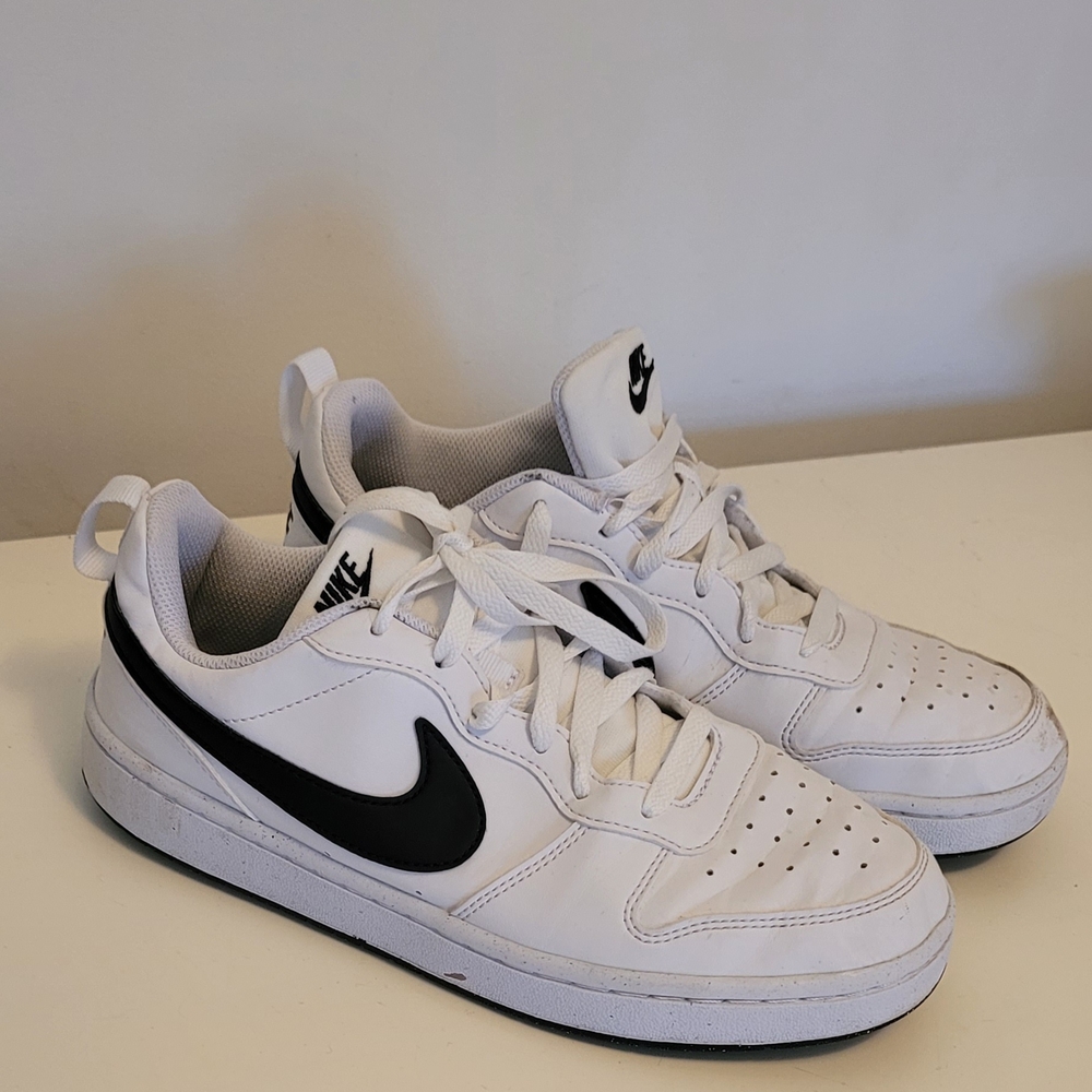 Nike White and Black Athletic Shoes